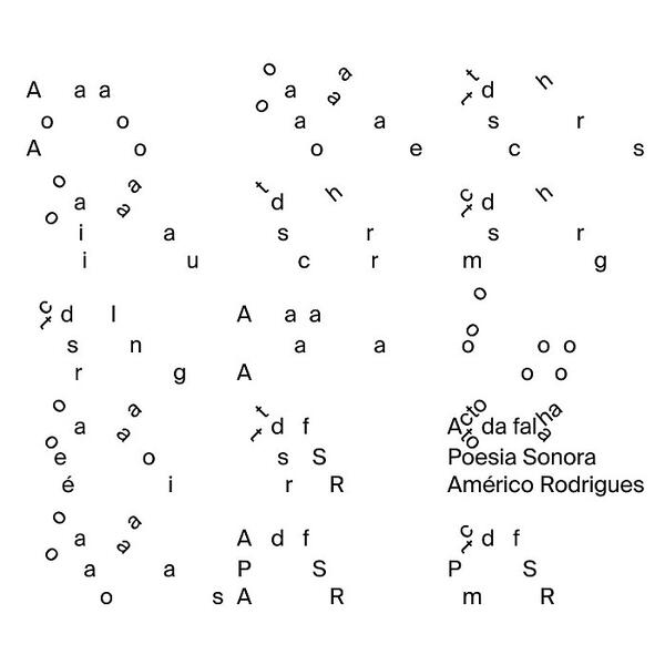 Américo Rodrigues - Acto Da Falha - Poesia Sonora